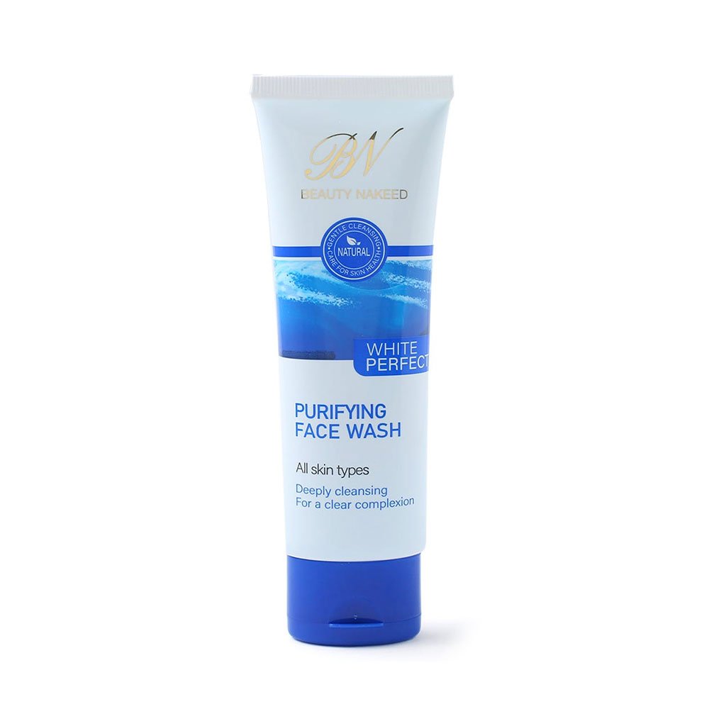 Beauty Nakeed face wash white perfect