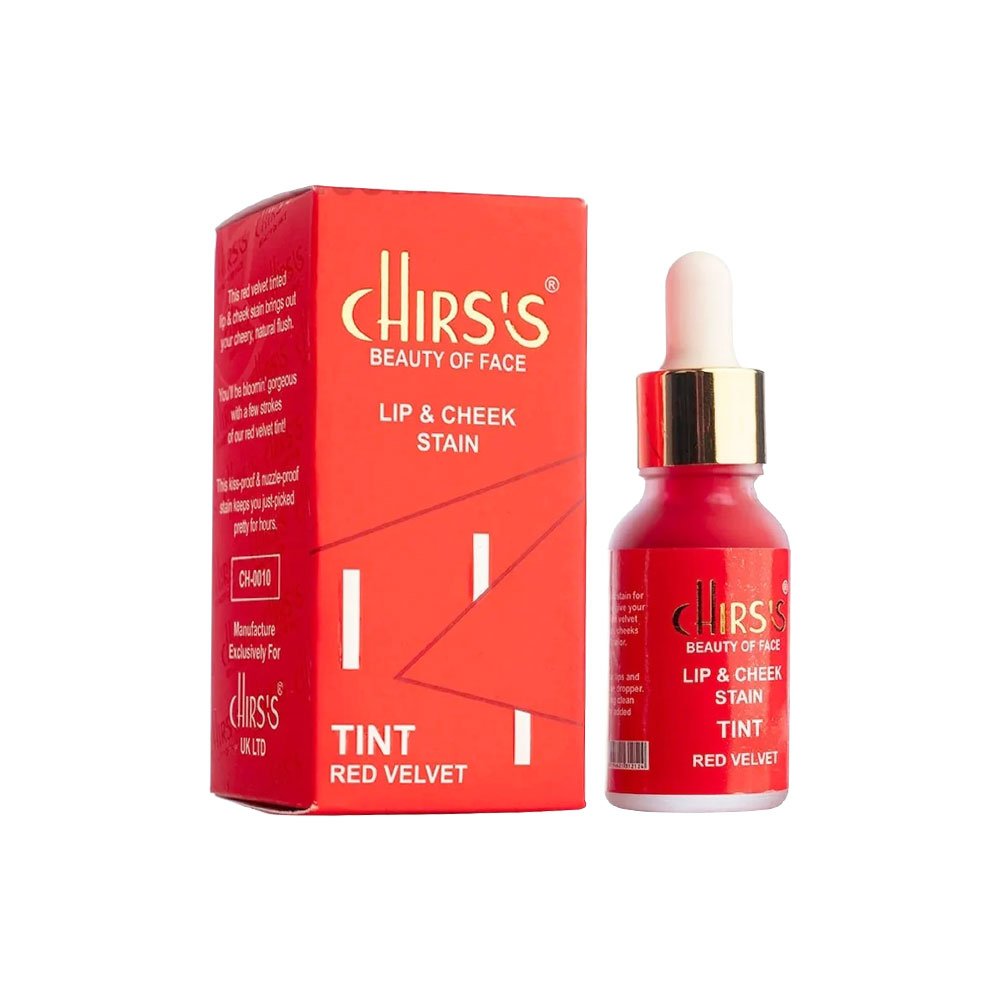 Chirs's Lips & Cheek Stain Tint Red Velvet