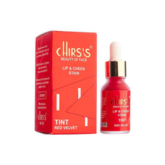 Chirs's Lips & Cheek Stain Tint Red Velvet