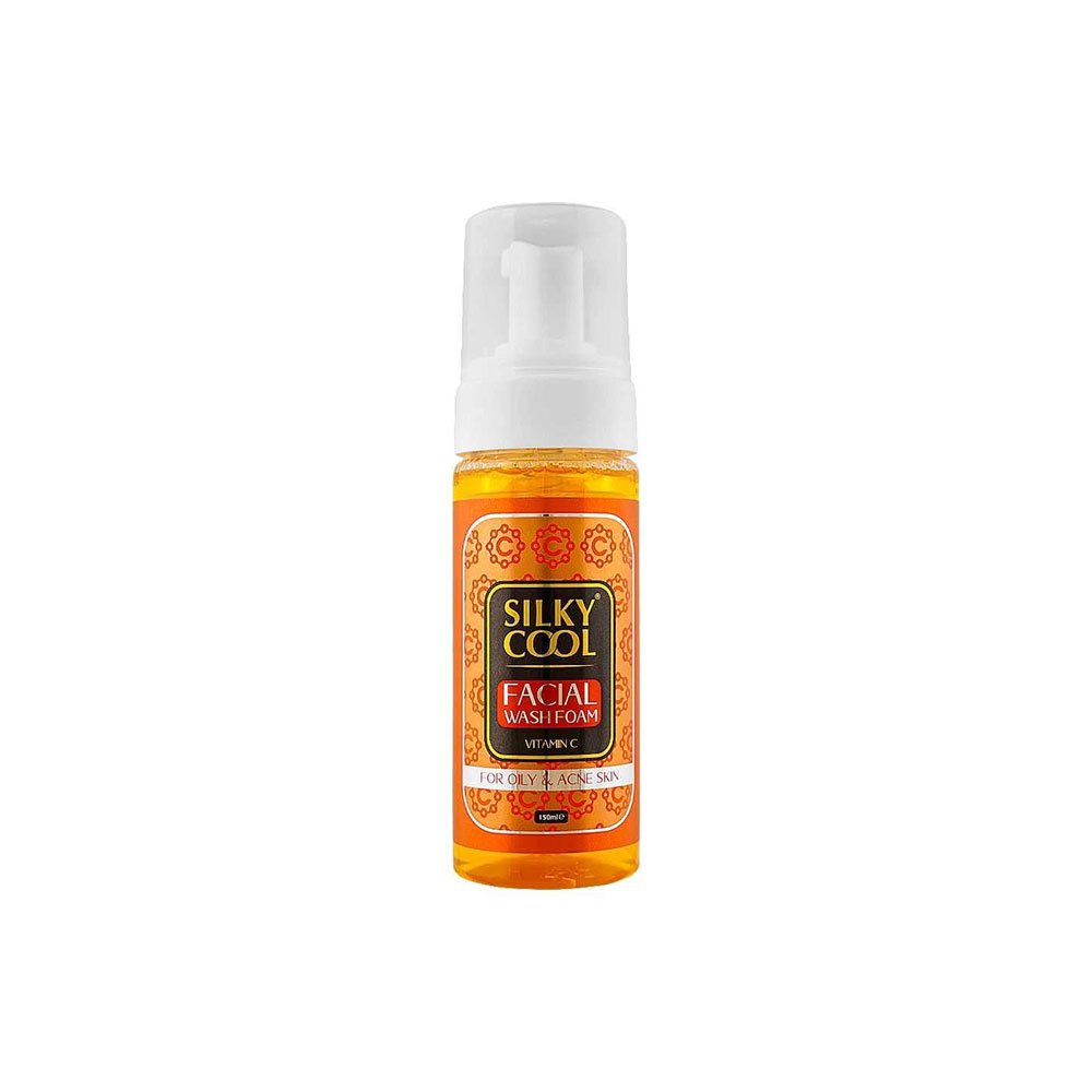 Silky cool Face Wash Foam Vitamin C 150ml