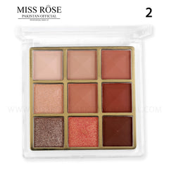 9 Color Vibrant Eyeshadow Palette