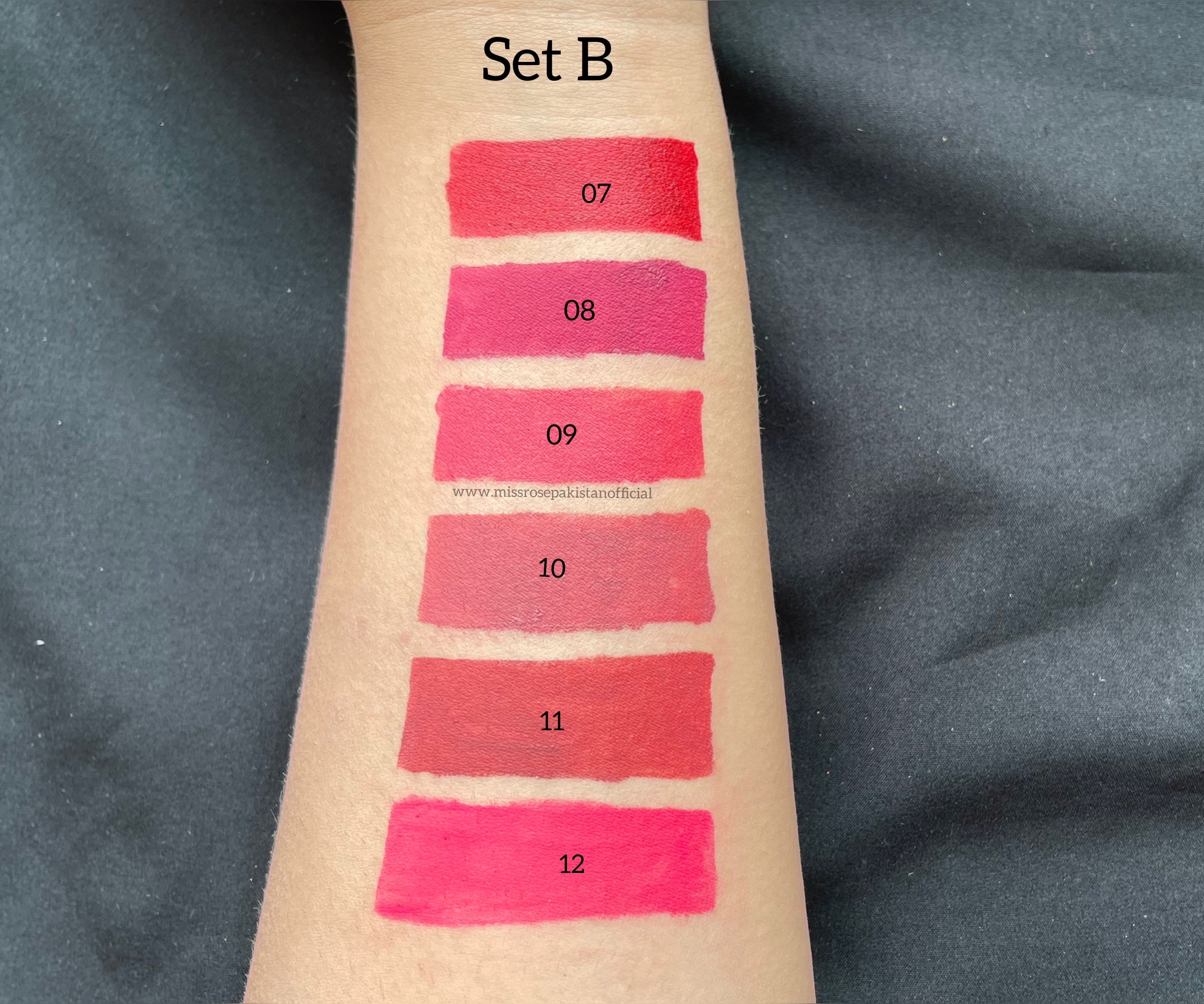 Lip Gloss shades